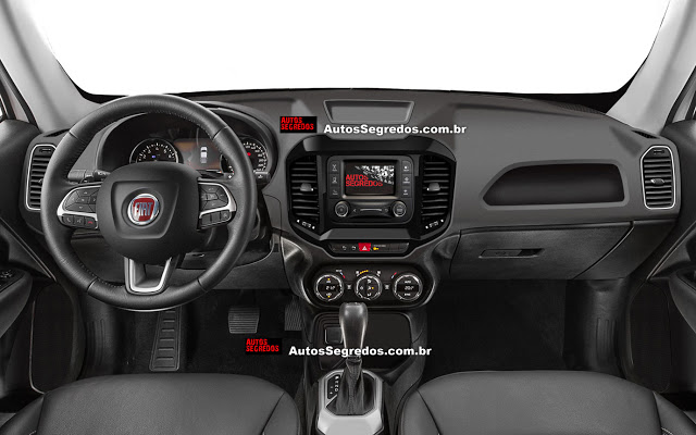Picape Fiat Toro 2016 Interior