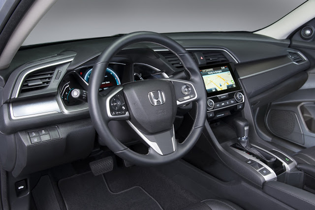 Interior do Honda Civic 2017