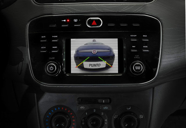 Novo Fiat Punto 2016 Interior