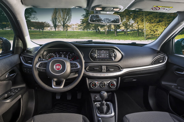 Novo Fiat Tipo 2016 Interior