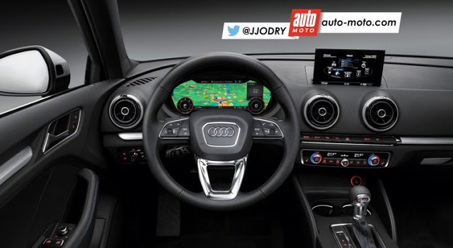 Novo Audi A3 2017 Interior 