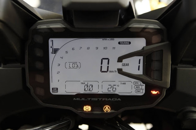 Ducati Multistrada 1200 2016 Painel